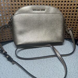 Michael Kors Metallic Gold Emmy Crossbody Bag
